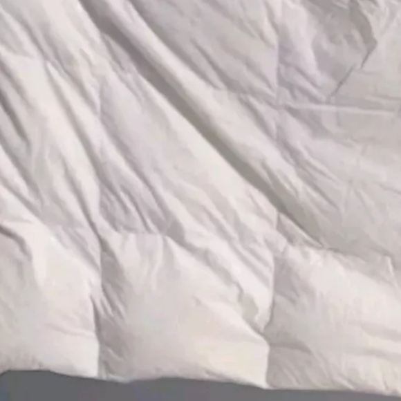 Ralph Lauren goose down King comforter duvet square quilted